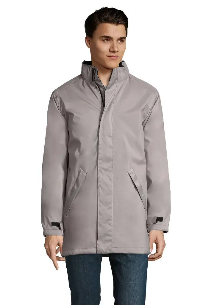 Kurtka Unisex z Ociepleniem Robyn - Metal Grey