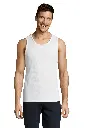 Męski tank top sportowy - White