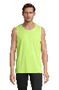 Męski tank top sportowy - Neon Green