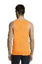 Męski tank top sportowy - Neon Orange