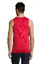 Męski tank top sportowy - Red