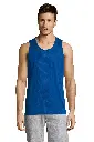 Męski tank top sportowy - Royal Blue 241
