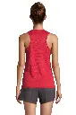 Damski top sportowy bez rękawów - Red