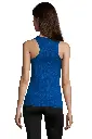 Damski top sportowy bez rękawów - Royal Blue 241