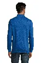 Bluza męska ze stójką i zamkiem - Royal Blue 241