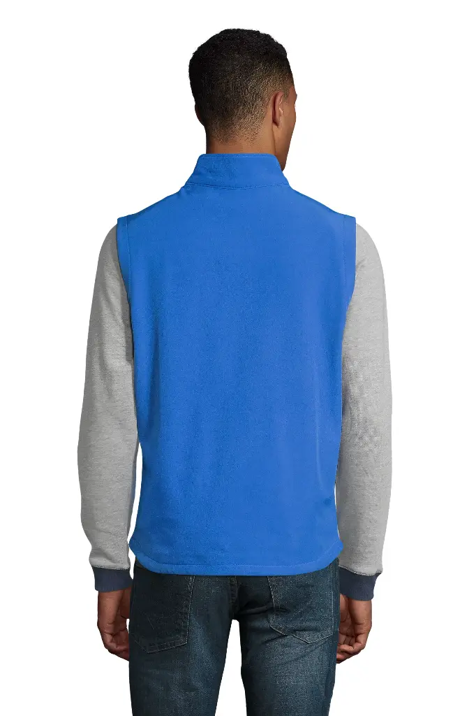Męski bezrękawnik softshell z przedłużonym tyłem - Royal Blue 241