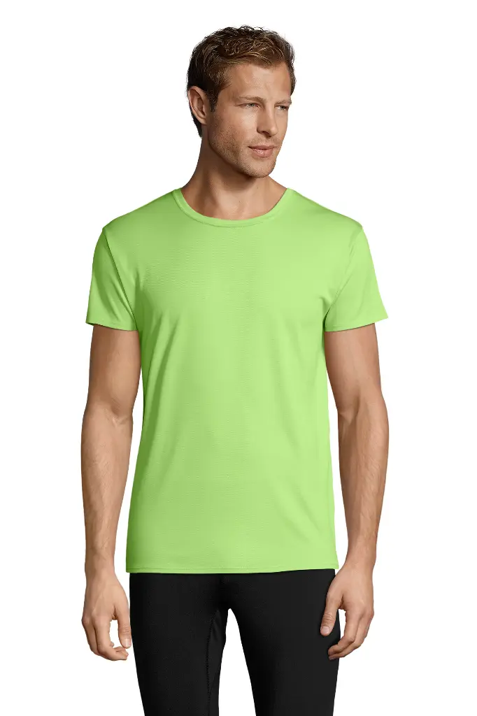 Koszulka Unisex z Krótkim Rękawem - Apple Green