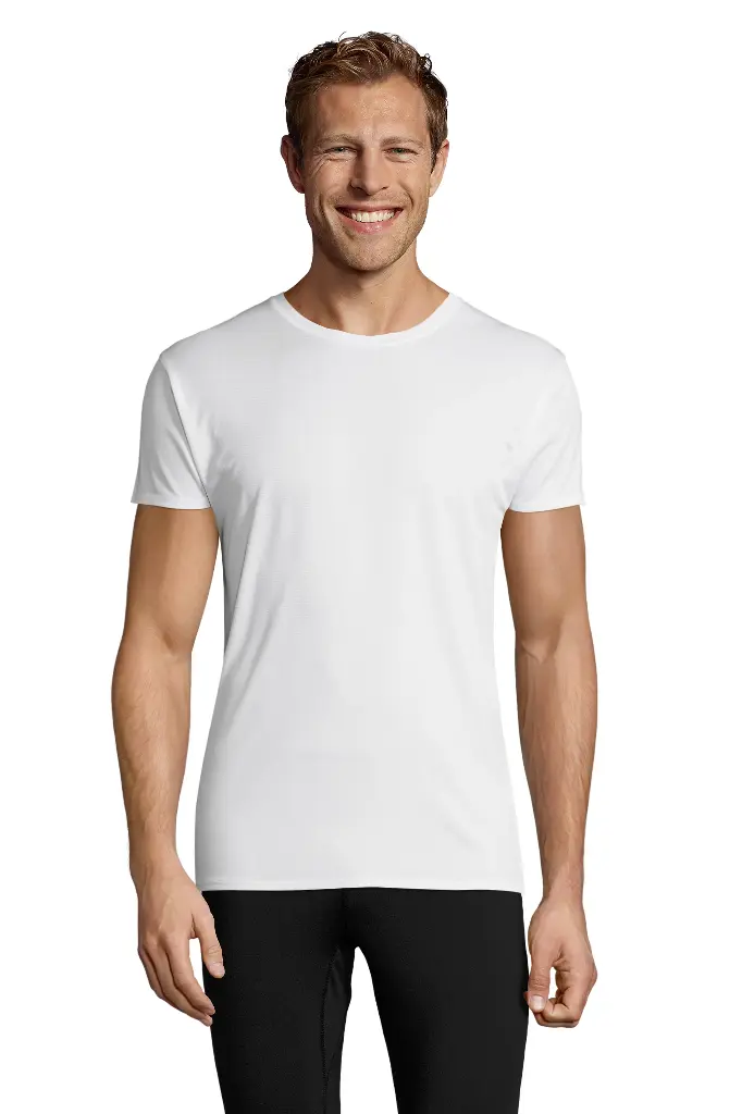 Koszulka Unisex z Krótkim Rękawem - White