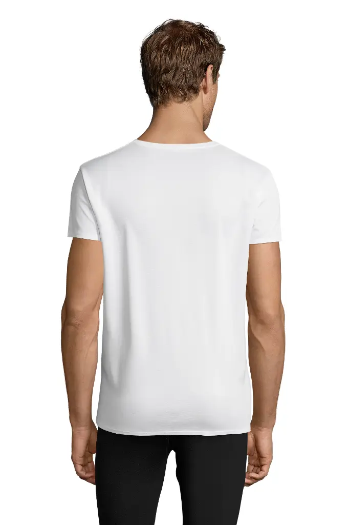 Koszulka Unisex z Krótkim Rękawem - White