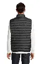 Męska kamizelka pikowana z pakowaniem do woreczka - Black