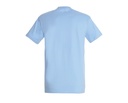 T-shirt klasyczny z krótkim rękawem Heavy Jersey - Sky Blue