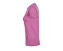 Damski T-shirt Slim z Krótkim Rękawem - Orchid Pink