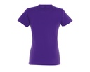 Damski t-shirt slim z krótkim rękawem - Dark Purple