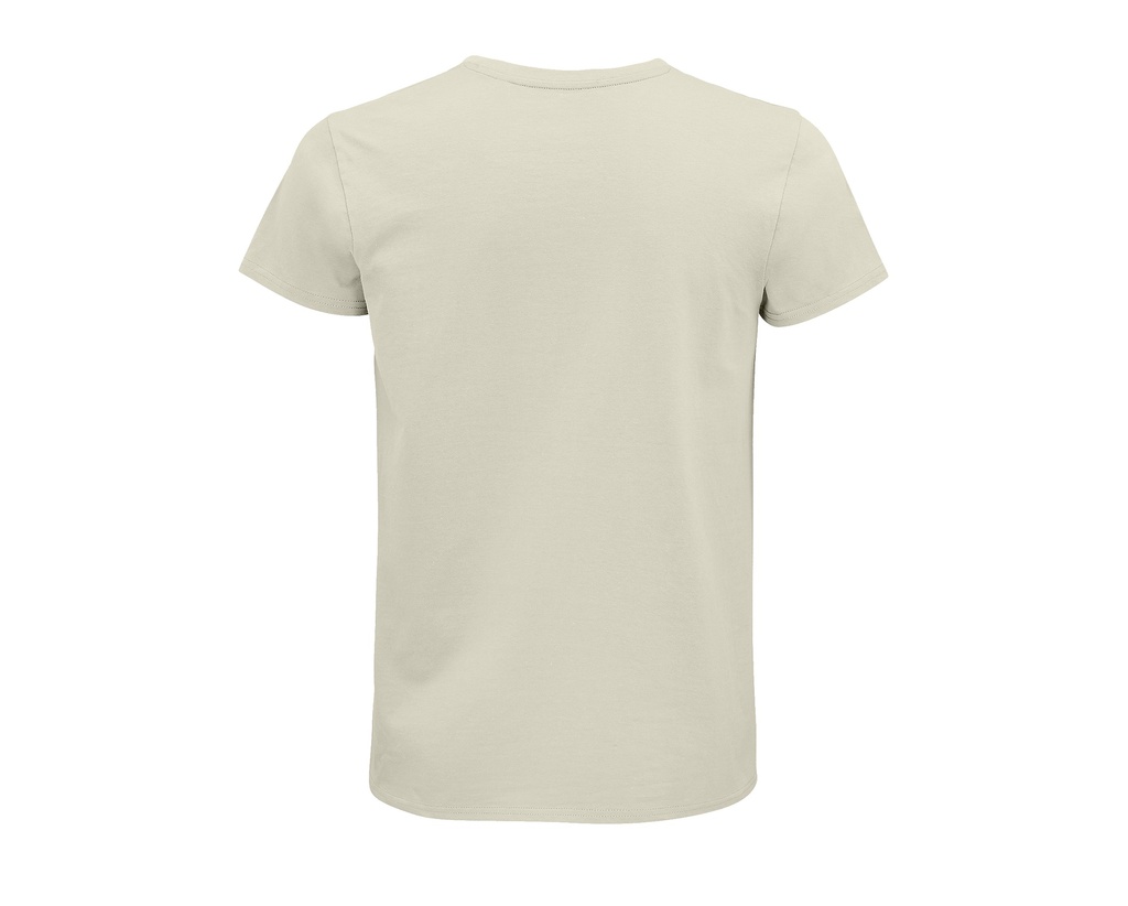 T-shirt męski z krótkim rękawem, bawełna organiczna - Natural