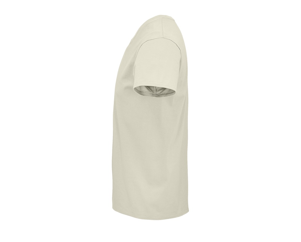 T-shirt męski z krótkim rękawem, bawełna organiczna - Natural