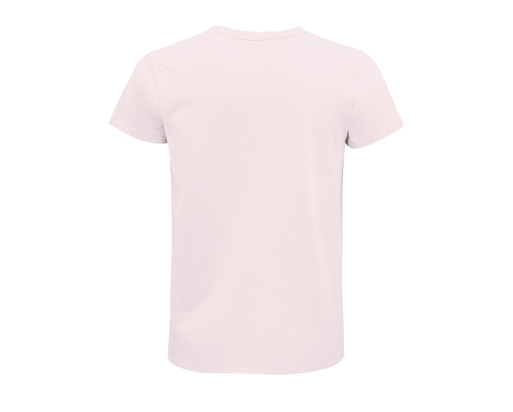T-shirt męski z krótkim rękawem, bawełna organiczna - Pale Pink