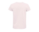 T-shirt męski z krótkim rękawem, bawełna organiczna - Pale Pink