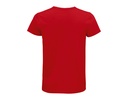 T-shirt męski z krótkim rękawem, bawełna organiczna - Bright Red