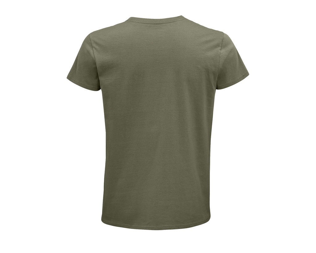 T-shirt męski z krótkim rękawem, bawełna organiczna - Khaki
