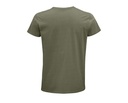 T-shirt męski z krótkim rękawem, bawełna organiczna - Khaki