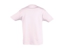 Koszulka dziecięca klasyczna, krótki rękaw - Pale Pink