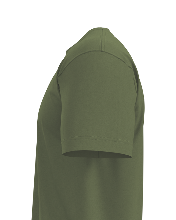 T-shirt unisex klasyczny, bawełna -  Military Green