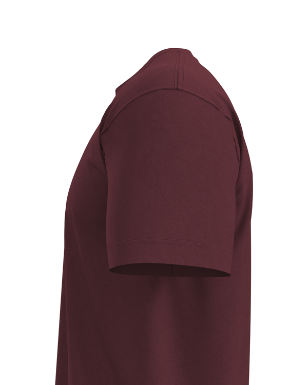 T-shirt unisex klasyczny, bawełna - Burgundy Red