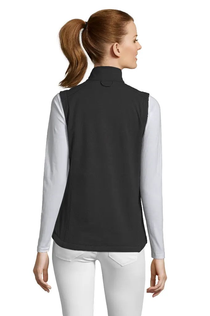 Damska bezrękawnik softshell wodoodporny - Black