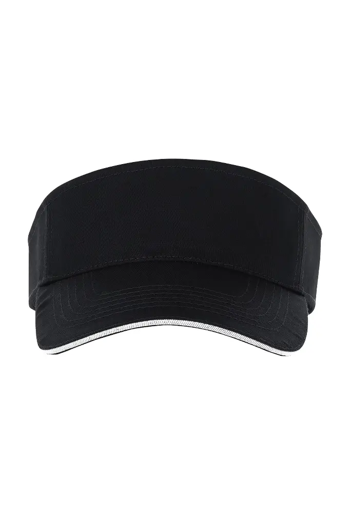 Daszek unisex z kontrastową warstwą - Black & White