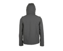 Kurtka Softshell Unisex z Odpinanym Kapturem i Rękawami - Charcoal Grey