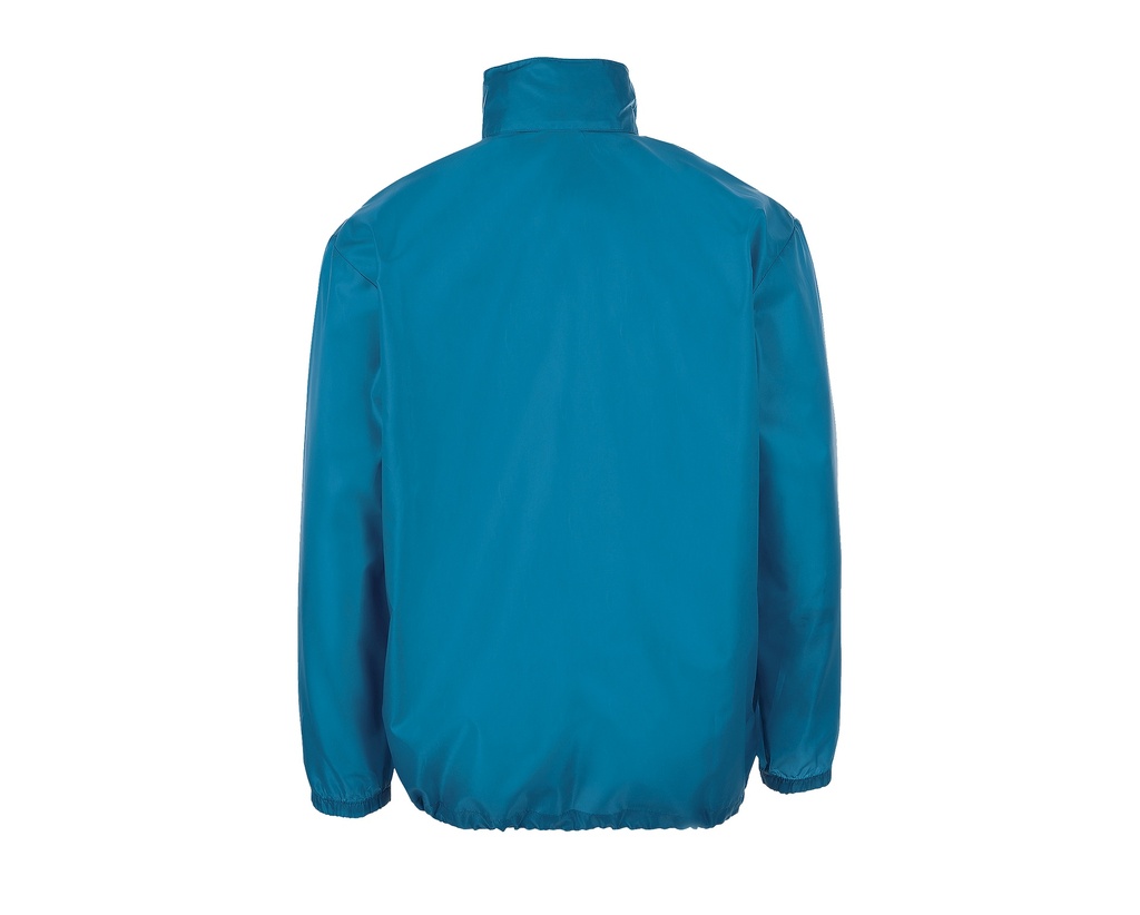 Kurtka wiatrówka unisex z kapturem - Aqua