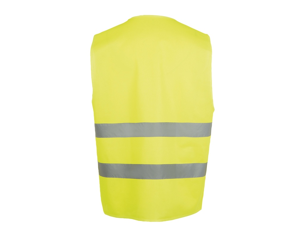 Kamizelka Ostrzegawcza Unisex z Odblaskami - Neon Yellow