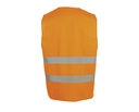 Kamizelka Ostrzegawcza Unisex z Odblaskami - Neon Orange