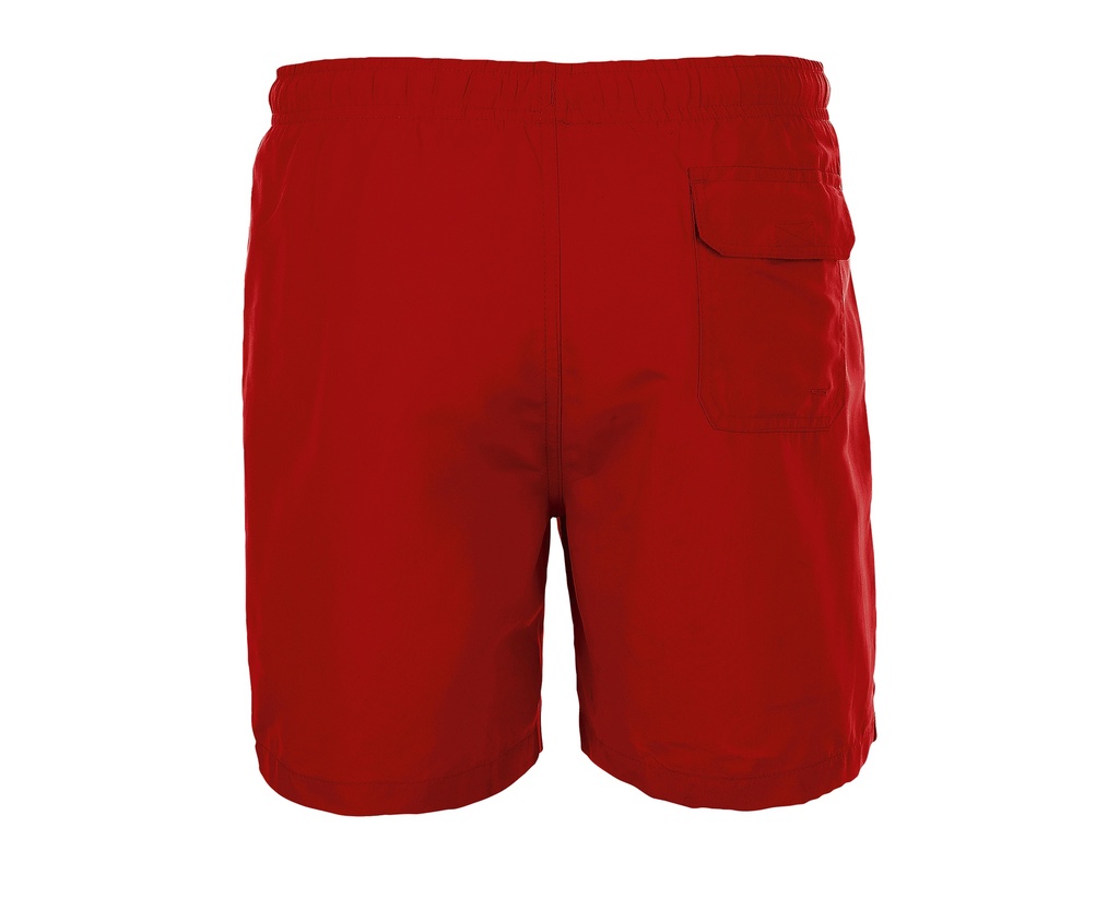 Szorty kąpielowe z elastycznym pasem - Red