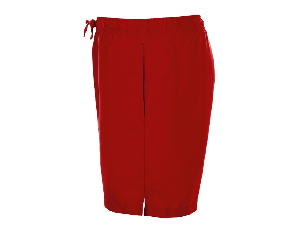 Szorty kąpielowe z elastycznym pasem - Red