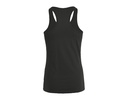 Damski top bez rękawów racerback - Deep Black
