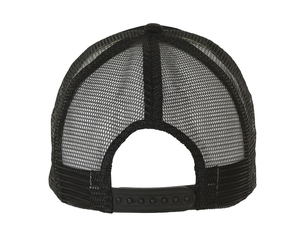 Czapka z piankowym panelem i siateczką - Black
