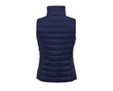 Damski lekki bezrękawnik z wysoką stójką - Navy