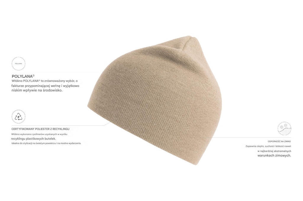 Czapka Holly - Beige