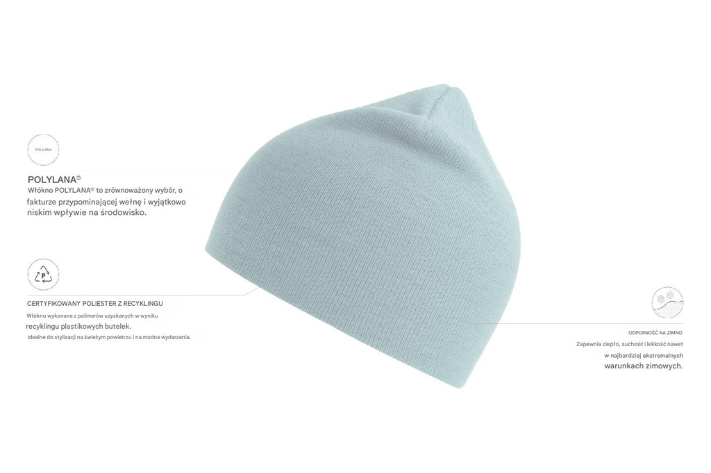 Czapka Holly - Light Blue