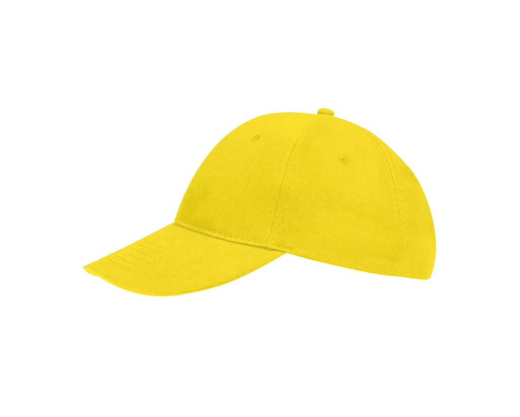 Czapka 6-panelowa z regulacją - Gold