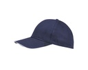 Czapka 6-panelowa z regulacją - French Navy & White