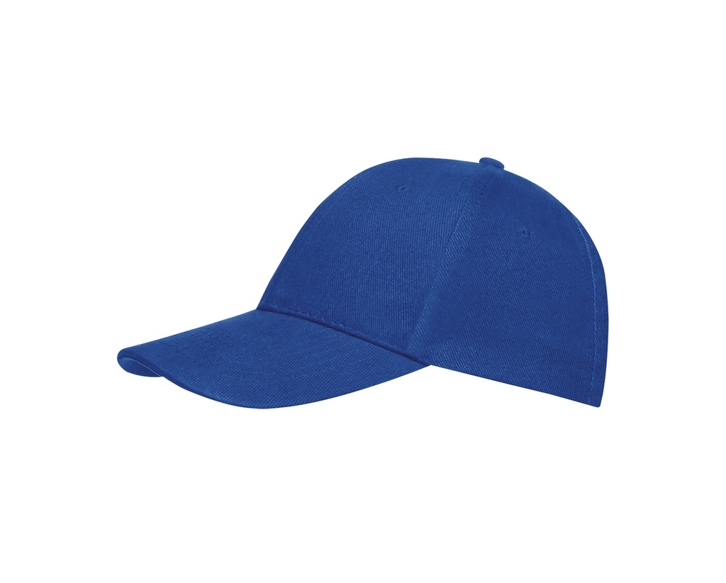 Czapka 6-panelowa z regulacją - Royal Blue 241 & White