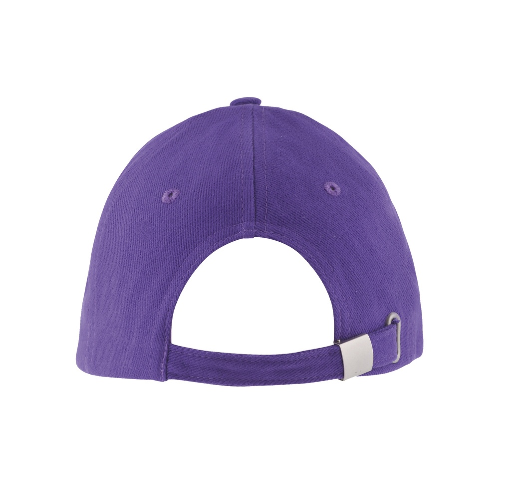 Czapka 6-panelowa z regulacją - Dark Purple