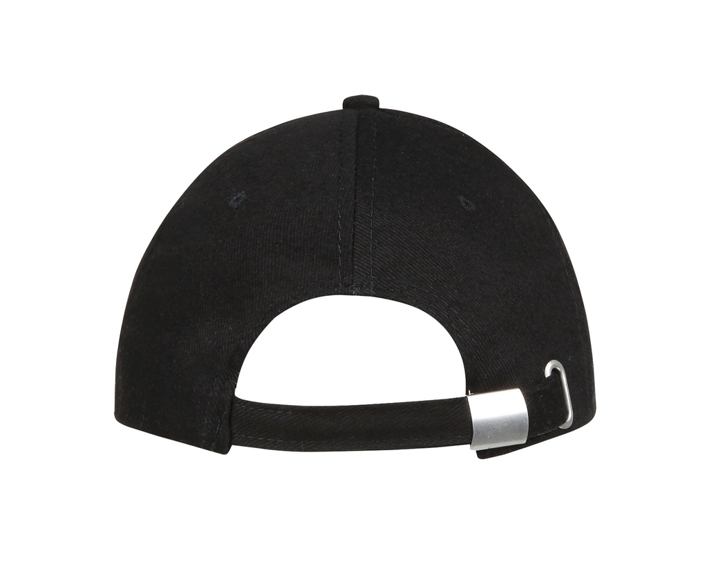 Czapka 6-panelowa z regulacją - Black & Gold