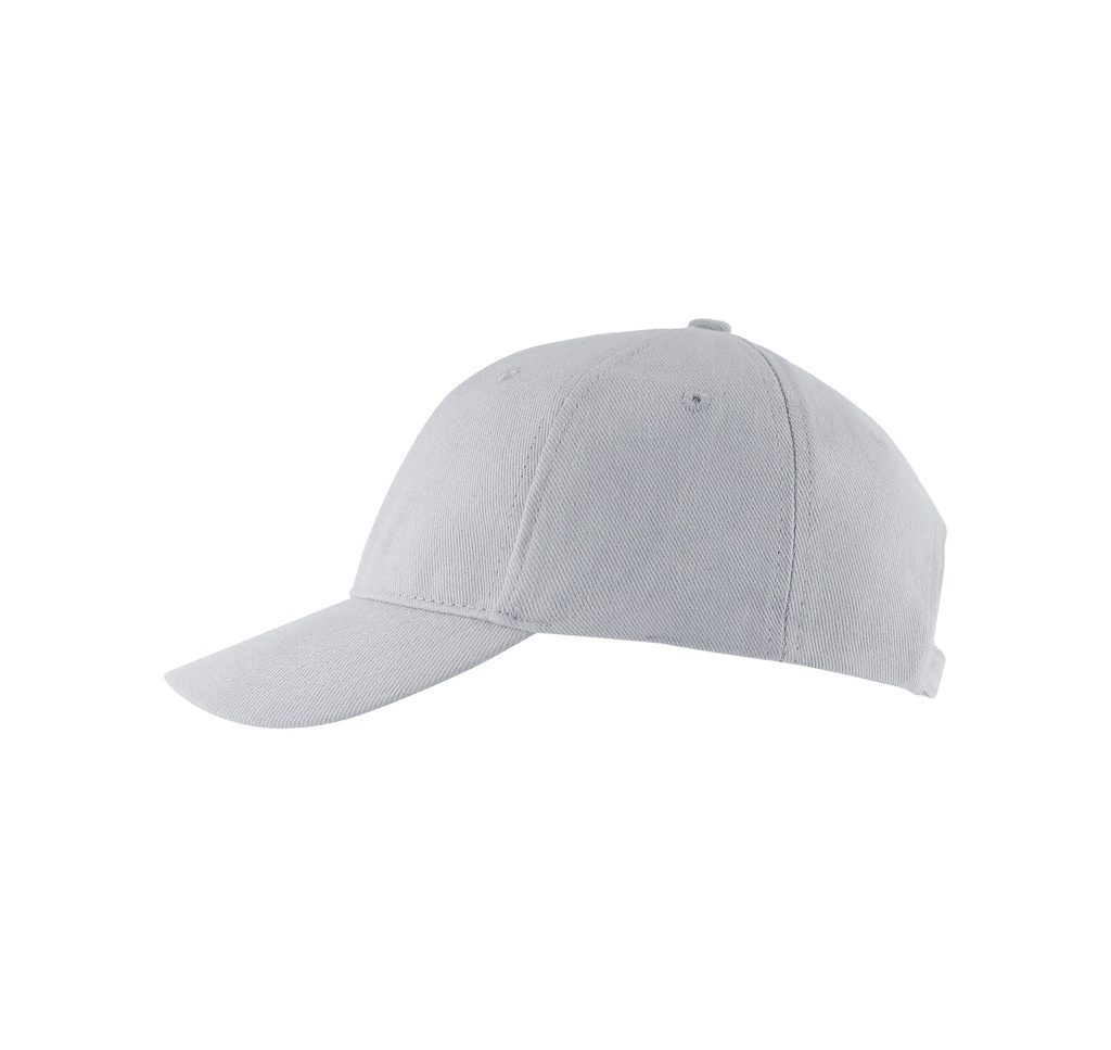 Czapka 6-panelowa z regulacją - Pure Grey