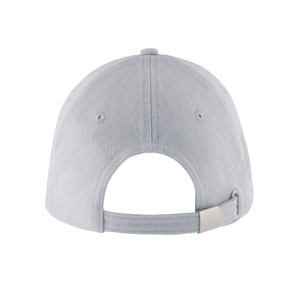 Czapka 6-panelowa z regulacją - Pure Grey