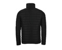Męska Kurtka Pikowana Slim z Wysoką Stójką - Black