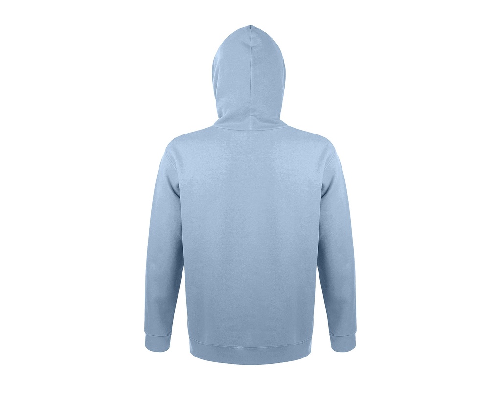 Bluza z kapturem unisex Snake - Sky Blue