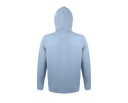 Bluza z kapturem unisex Snake - Sky Blue